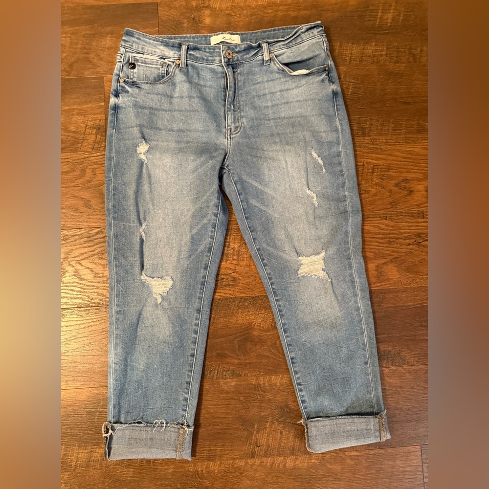 Kan Can cropped jeans